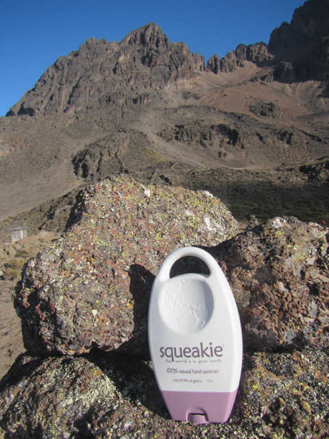 Squeakie at Kilimanjaro